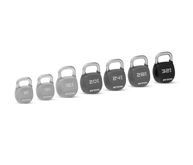 444102 8kg-32kg - Etenon Hybrid CPU Kettlebells