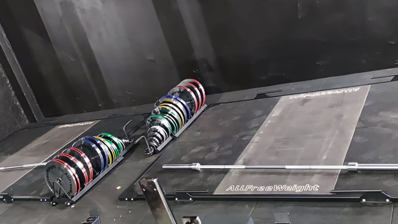 Horizontal Rack Movement Horizontal Plates Rack AFW | Etenon Fitness