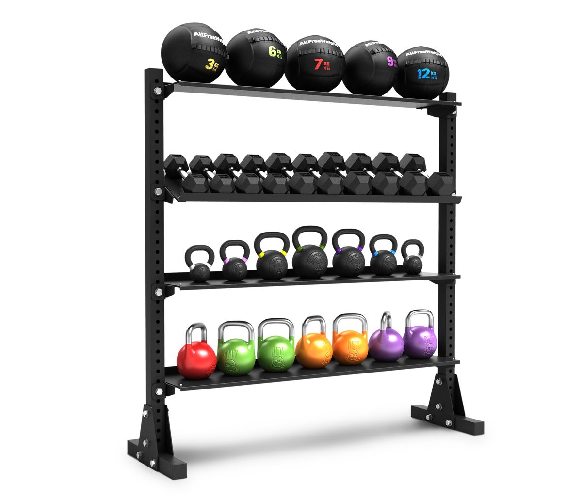 Rack Multiestante 4 Alturas AFW | Etenon Fitness
