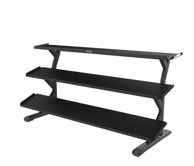 VBR6805 – Precor Dumbbell Rack De 3 Niveles Para 15 Pares